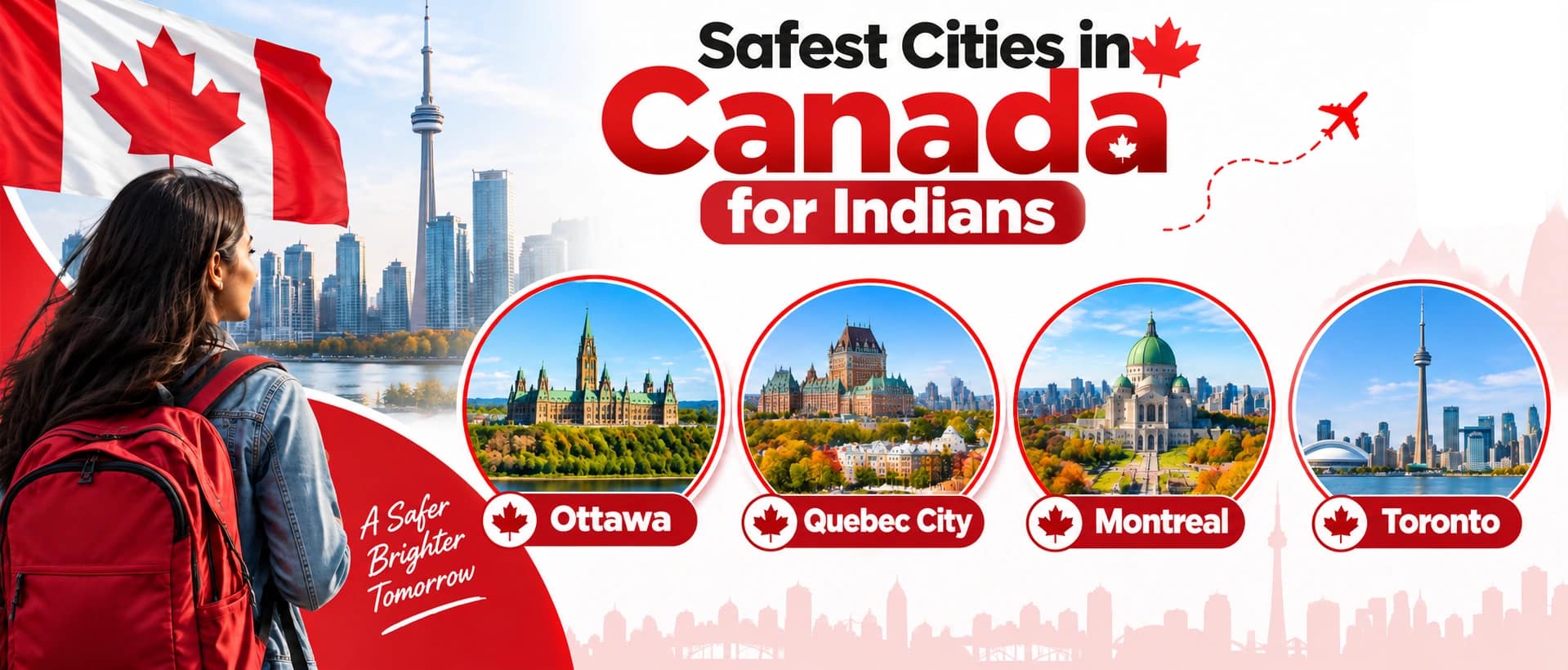 What Are the Safest Cities in Canada for Indians